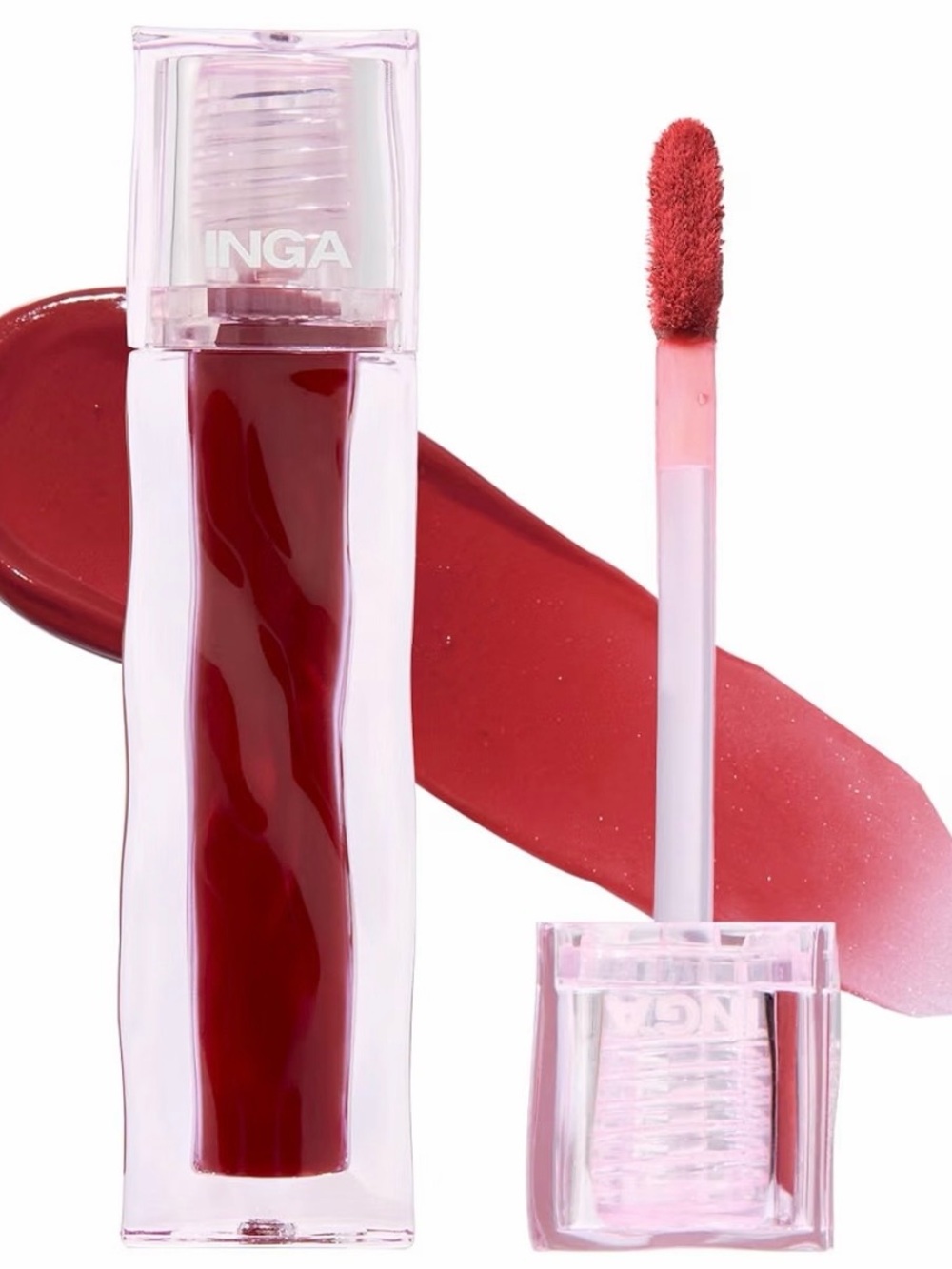3 -INGA Blurring Velvet Matte Lip Tint - Soft-Blur Matte Finish.